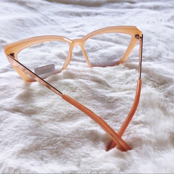 Chels Clear Pink Computer Blue Light Glasses - Picture 9 of 11